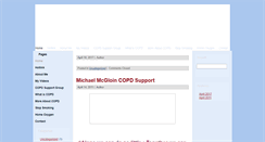 Desktop Screenshot of copdsupport.ie